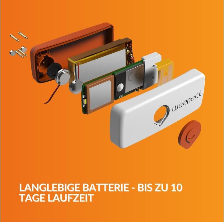 Image du produit Weenect Traceur GPS XS pour chats, blanc (Android, iOS)