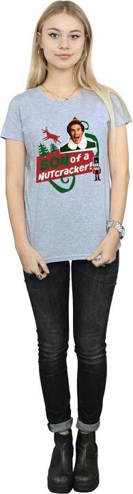 Actual product image Elf Womens/Ladies Son Of A Nutcracker Cotton T-Shirt (M)