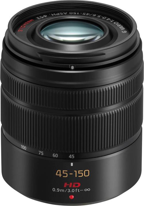 Actual product image Panasonic 45-150mm f/4.0-5.6 ASPH. Mega O.I.S. (Micro Four Thirds, Micro Four Thirds)