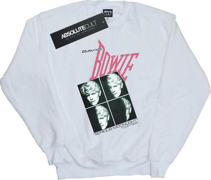 Immagine prodotto David Bowie Serious Moonlight Tour 83 Felpa Uomo (XXL)