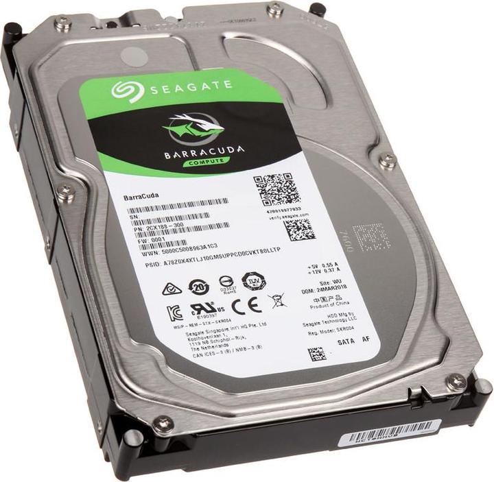 Actual product image Seagate BarraCuda (6 TB, 3.5", SMR)