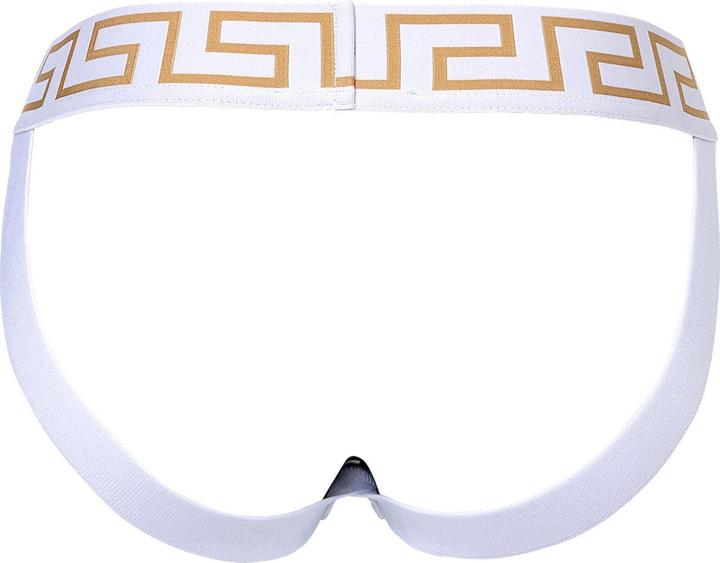 Image du produit Versace Underpants Jock Strap Jersey Topeka Bi-Stretch Cotton Organic New Logo (M, Une unité par pack)