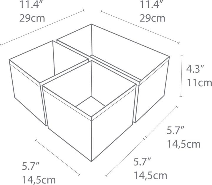 Immagine prodotto Bigso Solna (14,5 x 29 cm)