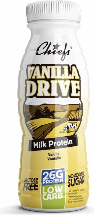 Actual product image Chiefs Milk Protein (Vanilla, 8 x)