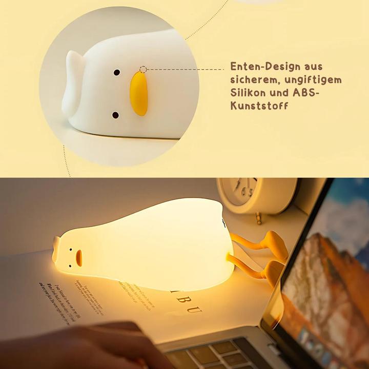 Actual product image Hermex LED duck night light