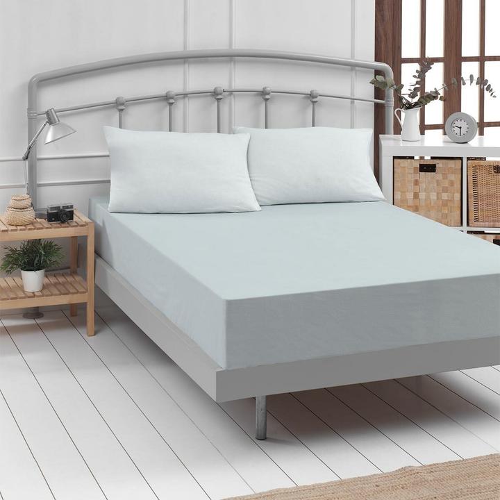 Image du produit Traumschlaf Drap-housse en cotton fin (180x200 cm, 200x200 cm)