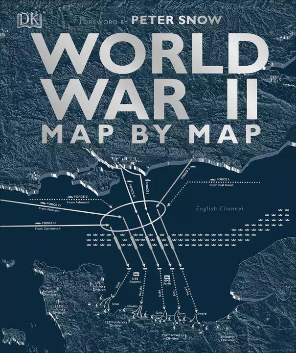 Immagine prodotto World War II Map by Map (Inglese, Peter Snow, Richard Overy, Collettività, DK, 2019)