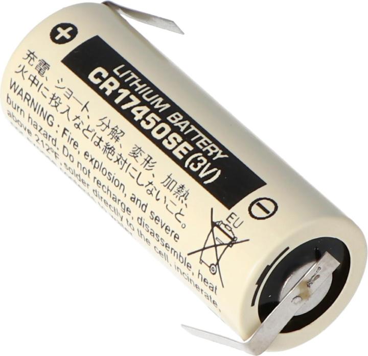 Image du produit Panasonic Pile CR17450SE Size A, avec languette à souder en forme de Z (1 pcs, CR17450, 2500 mAh)