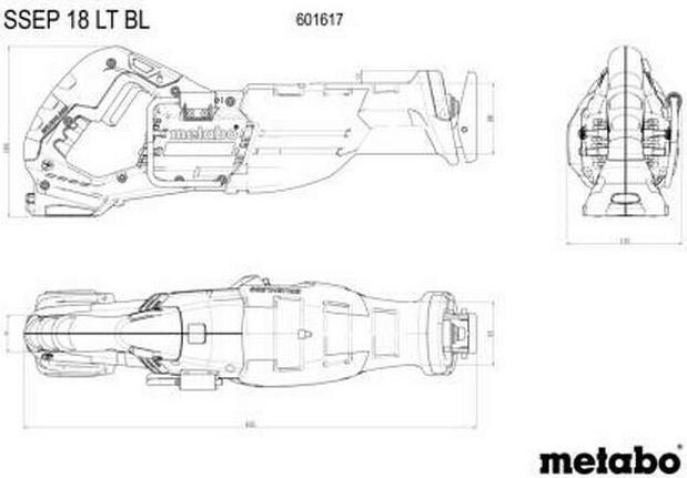 Actual product image Metabo SSEP 18 LT BL