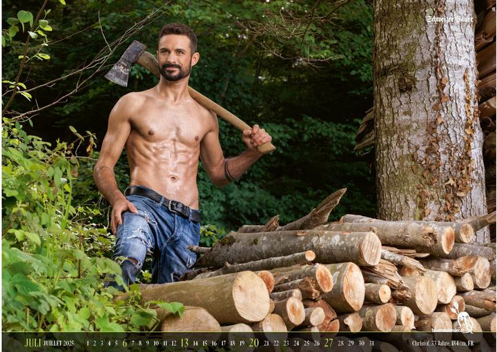 Image du produit Calendrier paysan suisse Boys 2025 (56 x 40 cm, Allemand, Français, Italien, Anglais)