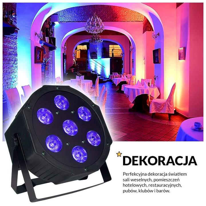 Image du produit Light4Me TRI PAR Basic 7x9 - Projecteur à LED pour scène (LED)