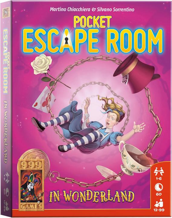 Image du produit 999Games Pocket Escape Room : Brain Breaker au pays des merveilles