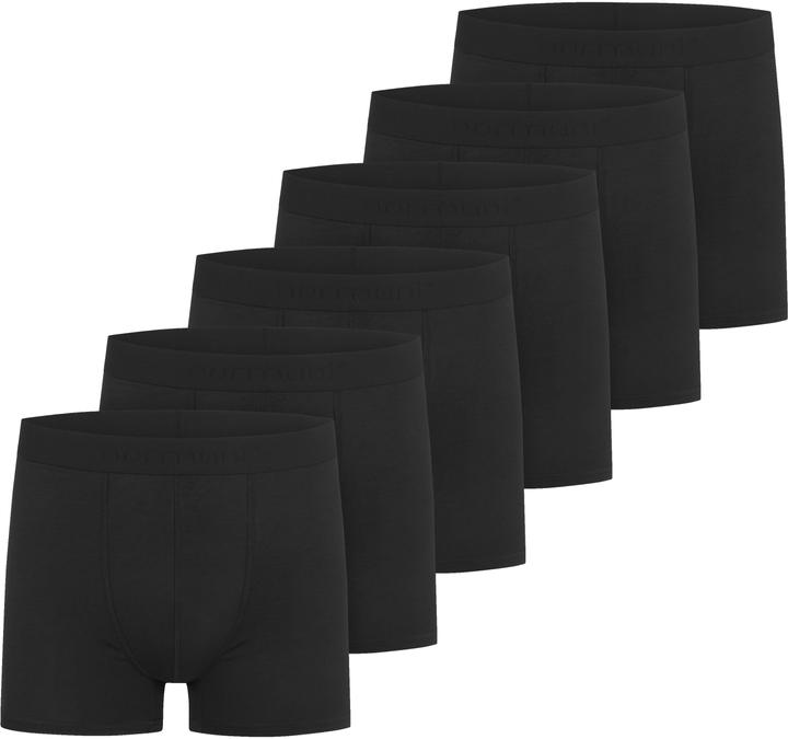 Normani 6 Herren Boxershorts aus Bambus-Viskose mit Geschenk Box - 9001