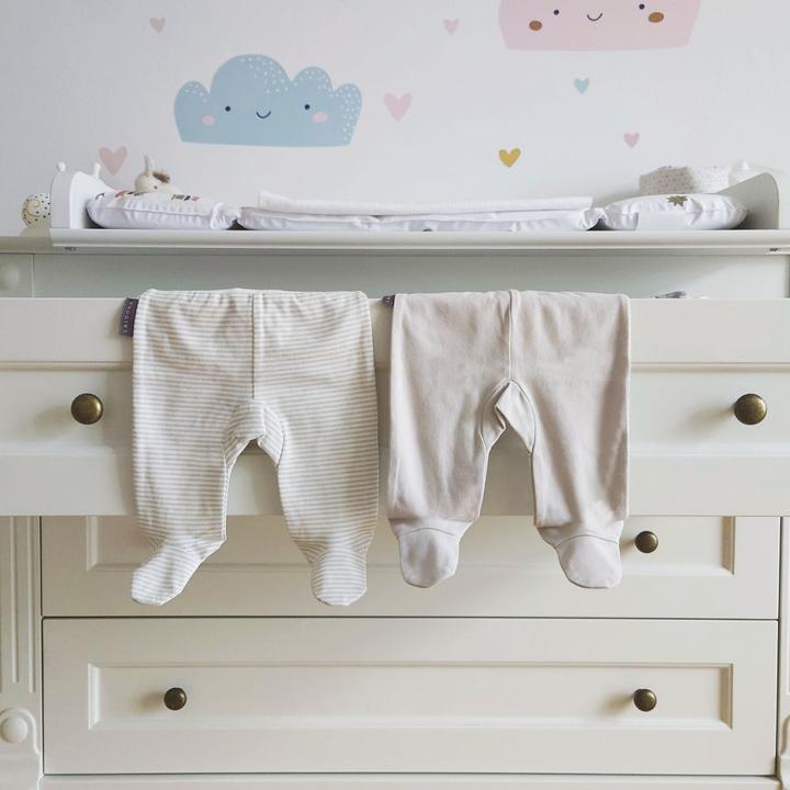 Image du produit La Loona LaLoona culotte bébé paquet de 2 - Stripes - Light Taupe - (62)
