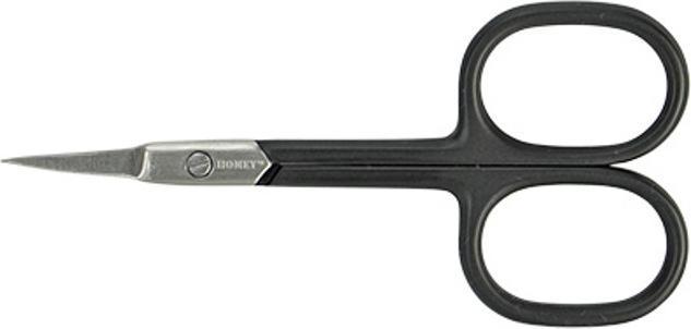 Immagine prodotto Homey's Forbici per unghie nere, 9 cm, curve, scatola