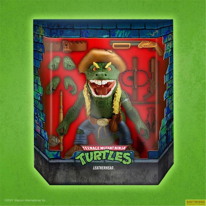 Produktbild Super7 Les Tortues ninja figurine Ultimates Leatherhead 18 cm