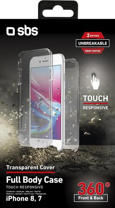 Actual product image SBS Full Body cover 360° (Apple iPhone 7, Apple iPhone 8)
