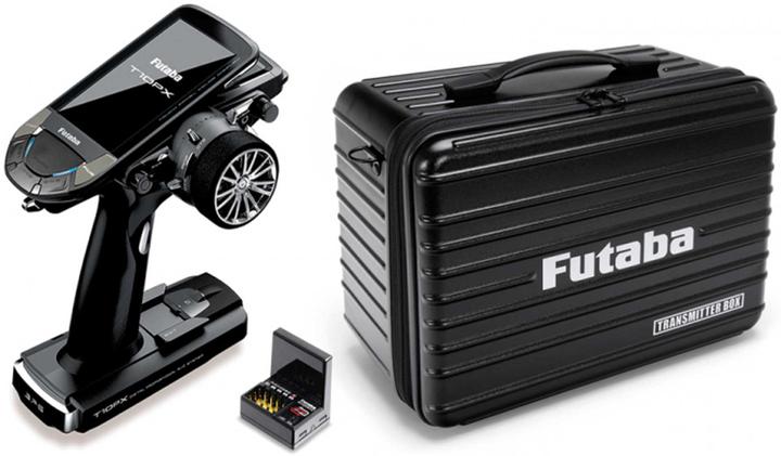 Produktbild Futaba T10PX + R404SBSE + EBB1220 Sonderset mit Koffer Aktion SVR!!