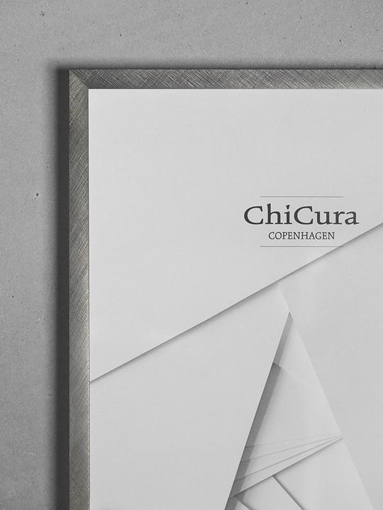 Actual product image ChiCura Alu Frame - Glass (70 x 100 cm)