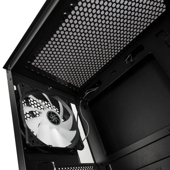 Immagine prodotto Silverstone Fara H1M Pro Micro-ATX Case - Vetro temperato, ARGB (mATX, Mini-ITX, Mini-DTX)
