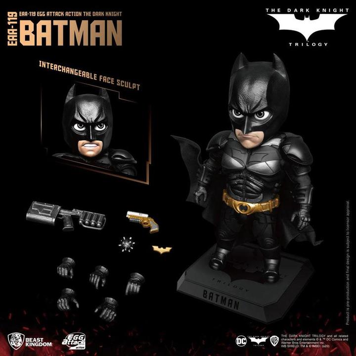 Immagine prodotto Beast Kingdom DC Comics: Il Cavaliere Oscuro - Figura d'azione Deluxe di Batman da 6 pollici