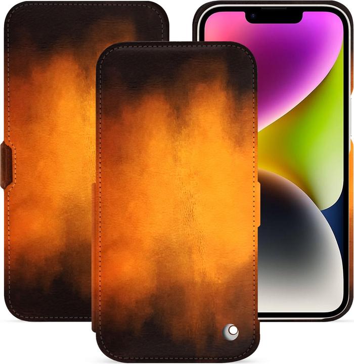 Productafbeelding Noreve Lederen omslag horizontaal (Apple iPhone 15 Plus)