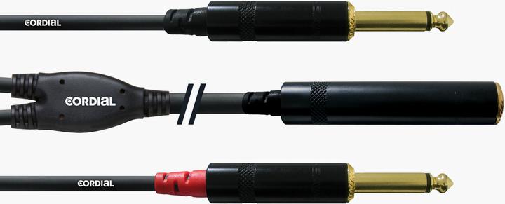 Produktbild Cordial Cfy Kpp (0.30 m, 6.3mm Klinke (Jack))