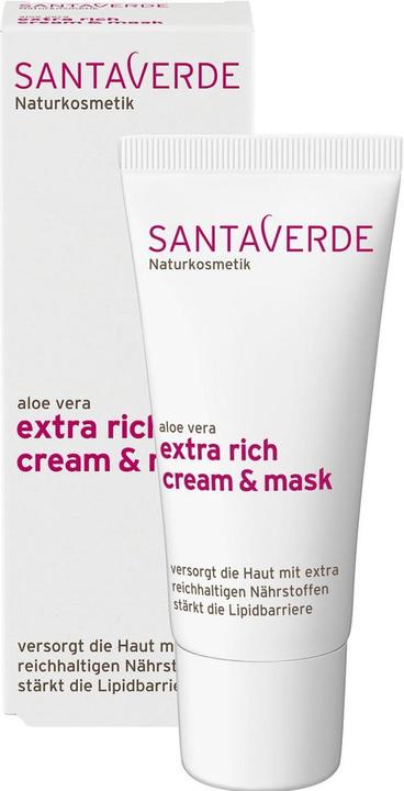 Produktbild SantaVerde Aloe Vera Extra Rich Cream Mask (30 ml)