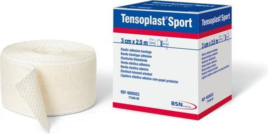 Produktbild BSN Tensoplast® Sport 3 x 2.5 m weiss (2.50 m)