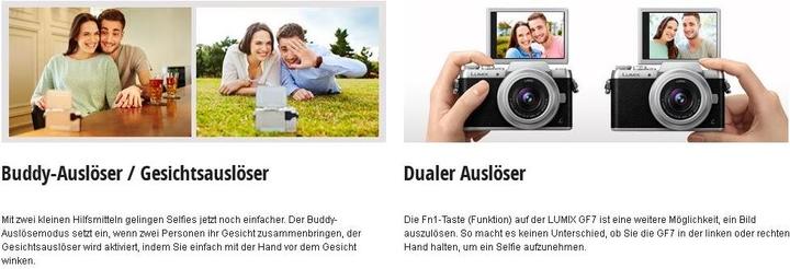 Immagine prodotto Panasonic Dmc Gf7 (16 Mpx, Micro Four Thirds)