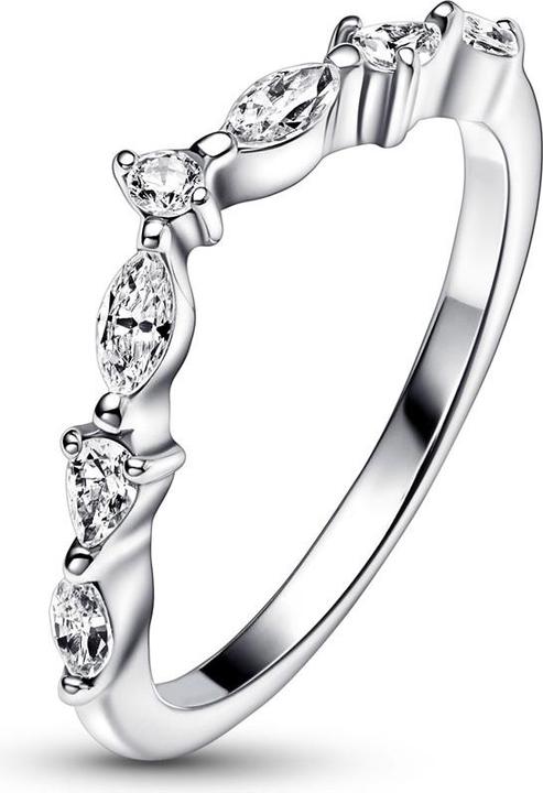 Produktbild Pandora Timeless Wish Sparkling Alternating Ring (60, 925 Silber)