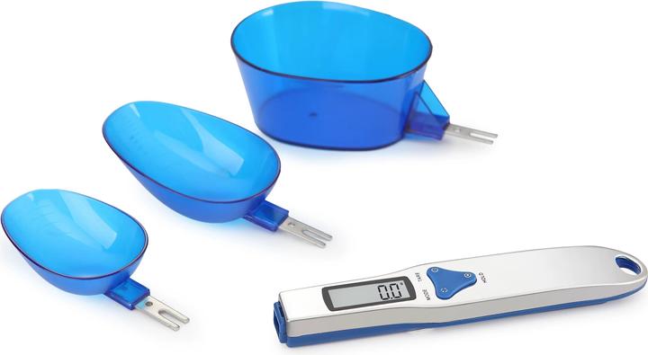 Immagine prodotto Swissdetector Bilancia elettronica da cucina con 3 cucchiai di pesata rimovibili
