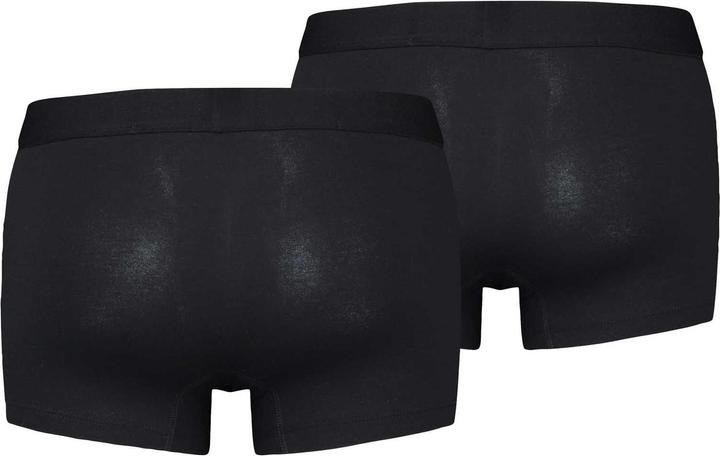 Produktbild Levis Men's Solid Basic Trunk, Black, M (M, 2er Pack)