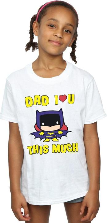 Immagine prodotto Batman Dad I Love You This Much Maglietta Ragazze (128)