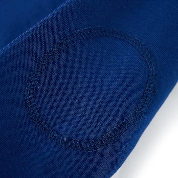 Actual product image VidaXL Children's hooded jumper dark blue 128,Material: 92 (128)