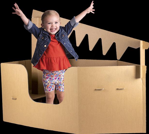 Image du produit Bins and Boxes Bateau en carton