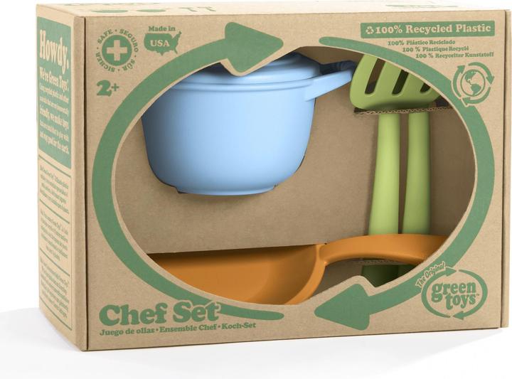 Image du produit Green Toys Jouet vert Set de casseroles