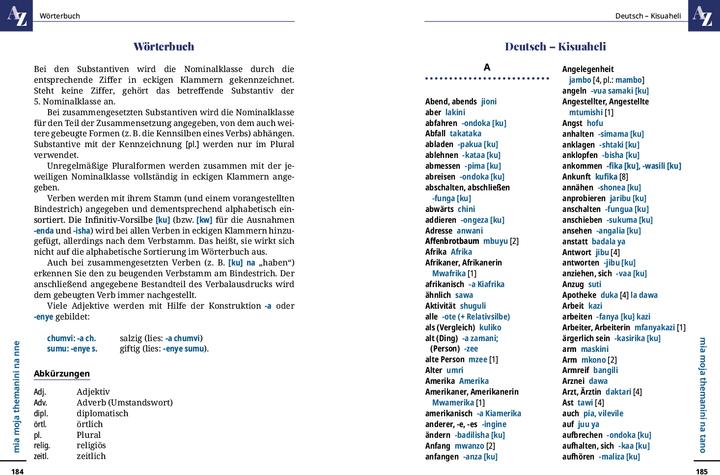 Produktbild Sprachführer Kisuaheli - Wort für Wort (Deutsch, Christoph Friedrich, 2024)