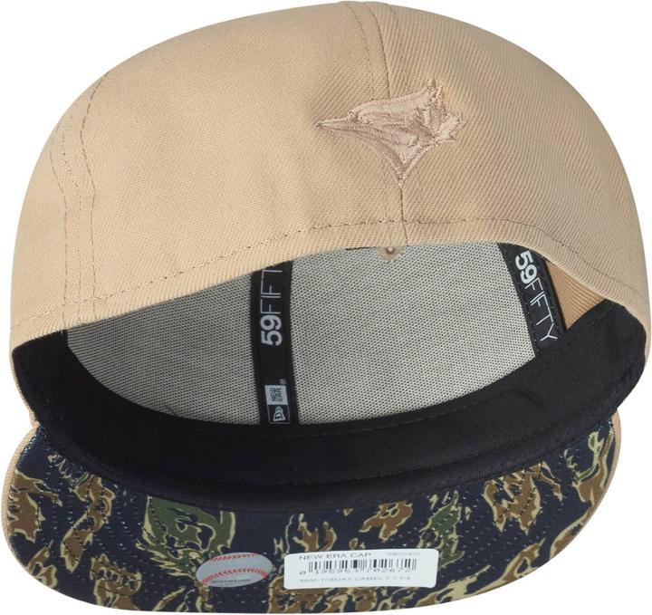 Immagine prodotto New Era 59Fifty Fitted Cap - Toronto Blue Jays camel tiger (7 1/4)