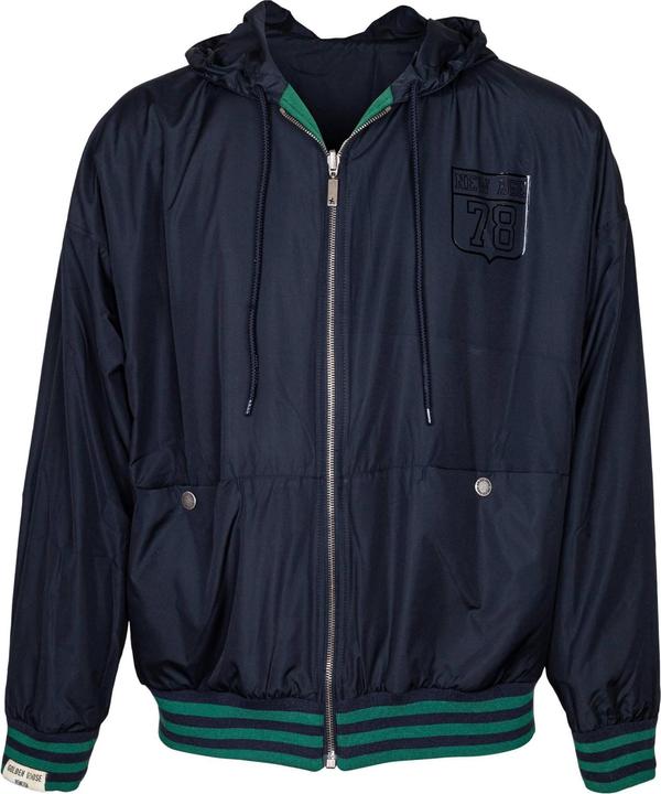 Produktbild Golden Goose reversible cotton and nylon sweatshirt color green and blue (M)