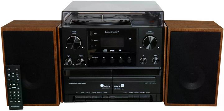 Produktbild Soundmaster MCD5600 (Bluetooth, Plattenspieler, CD Player, 2x 5 W)