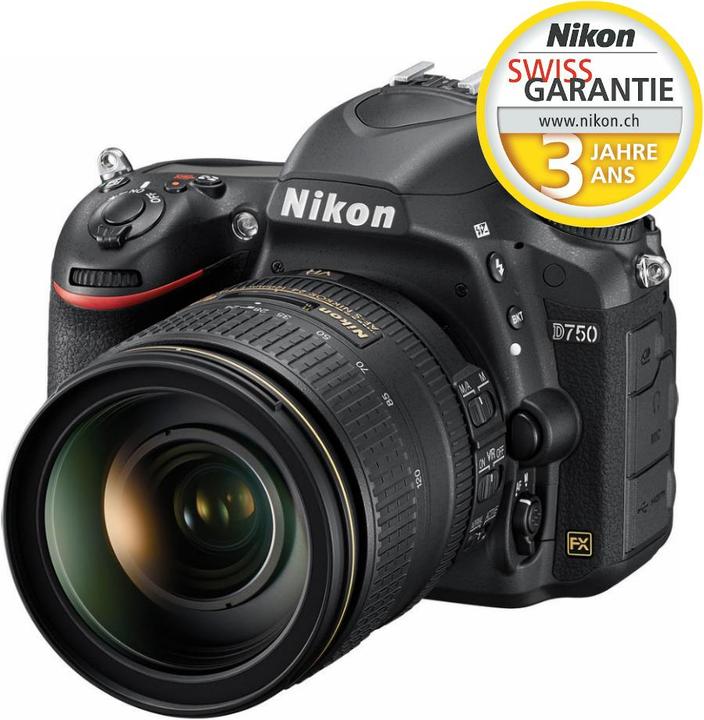 Image du produit Nikon D750 (24 - 120 mm, 24.30 Mpx, Plein format)