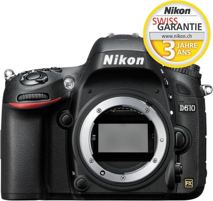Produktbild Nikon D610 Body (24.30 Mpx, Vollformat)