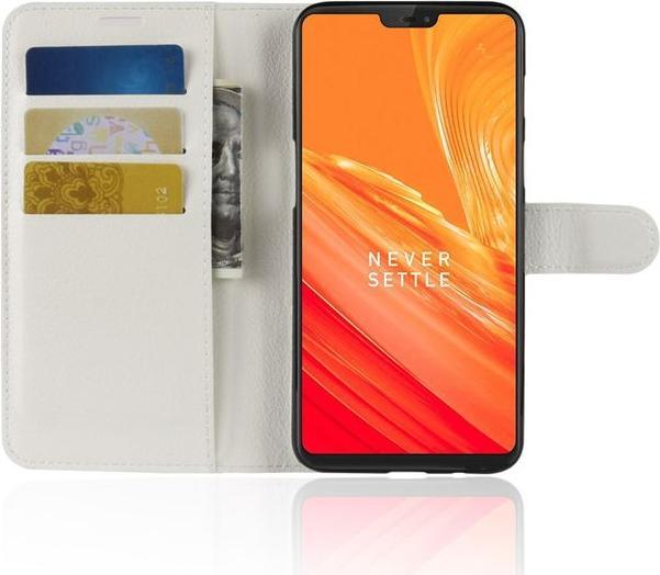 Actual product image MU Classic Litchi Leather Bookcover Series (OnePlus 6)