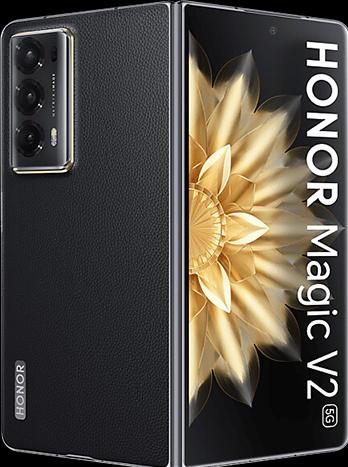 Honor Magic V2 5G (512 Go, Leather Black, 7.92", SIM + eSIM, 50 Mpx, 5G)