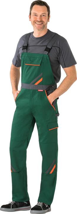 Produktbild Planam Visline Arbeitshose Latzhose grün orange schiefer Grösse 38 (38)