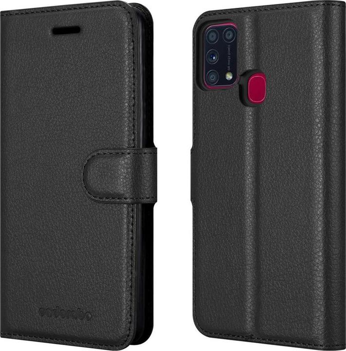 Actual product image Cadorabo Book with stand function cover (Samsung Galaxy M31)