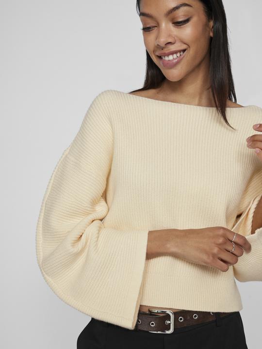 Image du produit Vila Pull en tricot à encolure en U (XL)