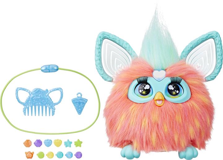 Image du produit Furby Jouet interactif (orange) - voix allemande (22.86 cm)