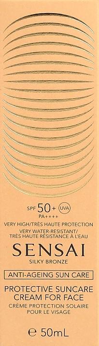 Produktbild Sensai Silky Bronze Protective Suncare Cream For Face (Sonnencreme Gesicht, SPF 50, 50 ml)
